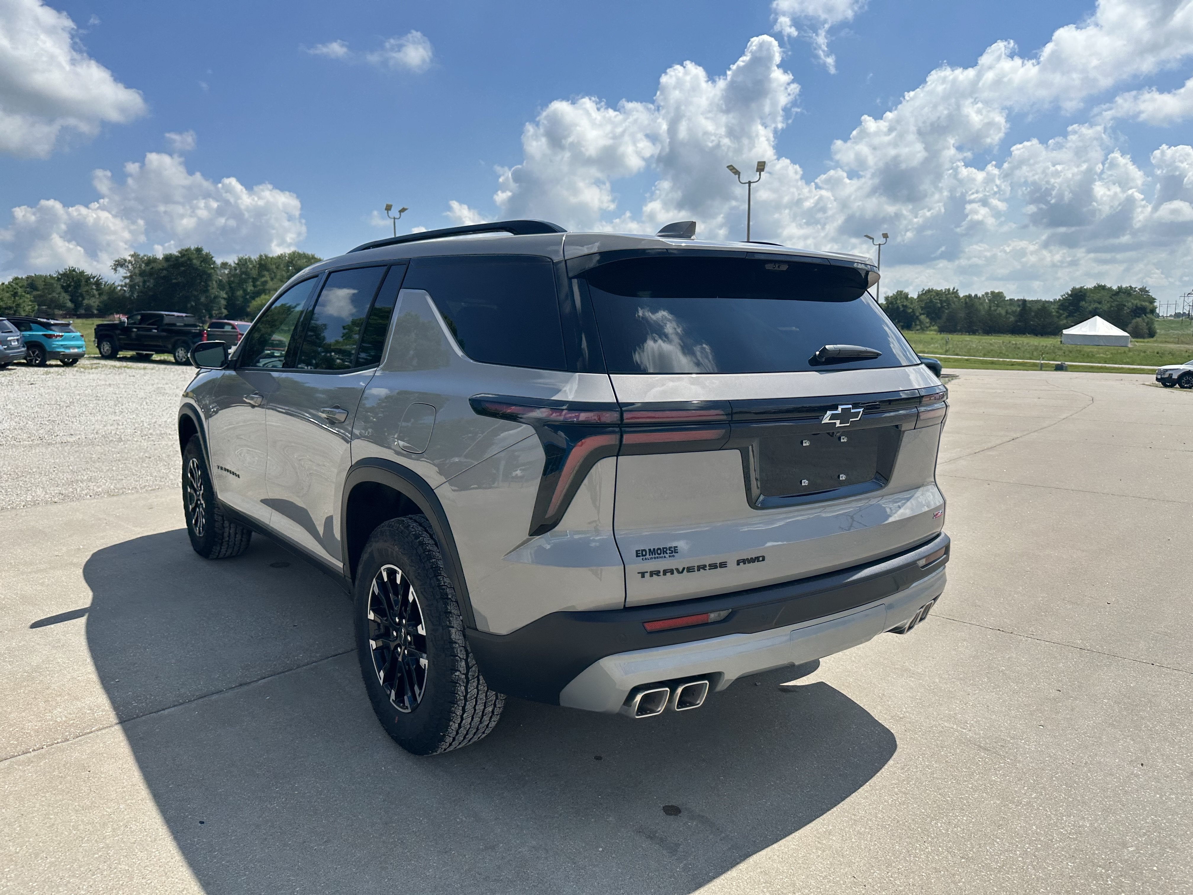2026 Chevrolet Traverse — rear three-quarter view
